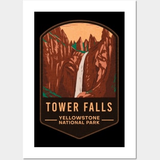 Tower Fall Yellowstone National Park Posters and Art